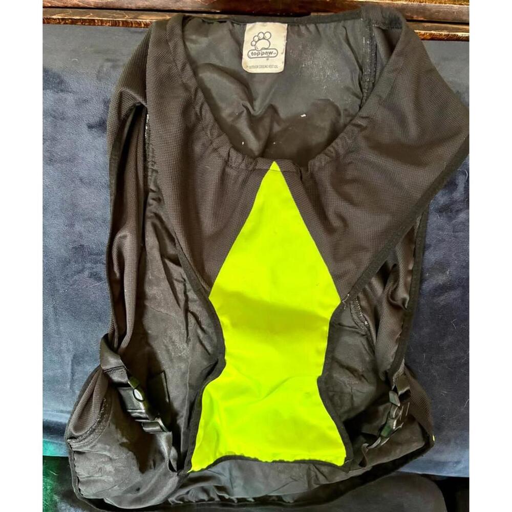 Dog cooling jacket